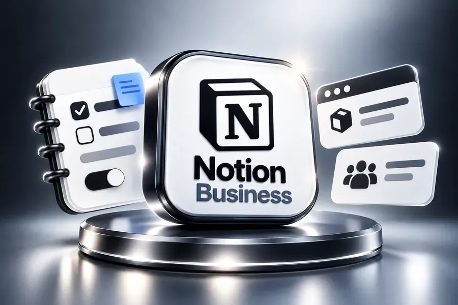 Notion Business, 1 year — অফিস ও প্রোডাক্টিভিটি