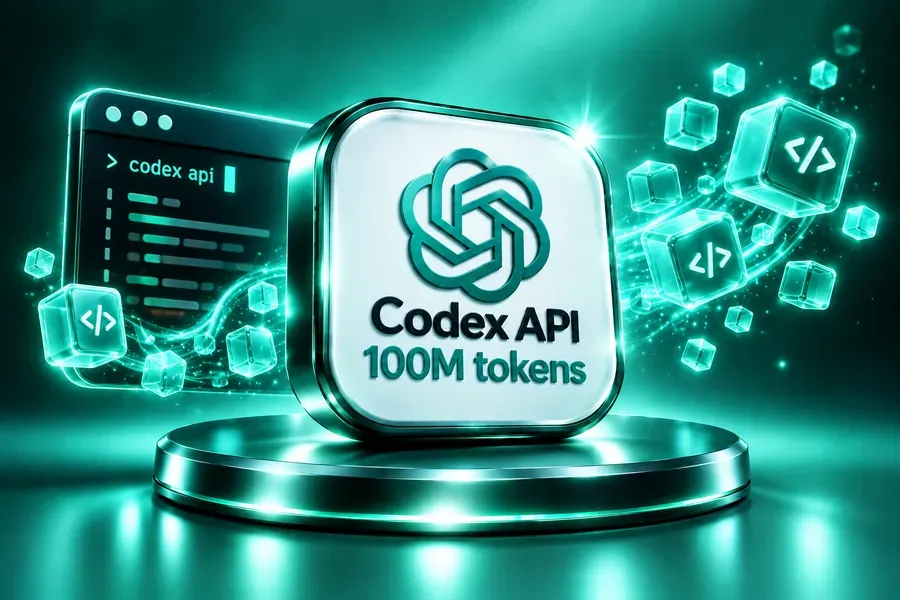 Codex API 100M tokens, 3 days — ডেভেলপার ও API